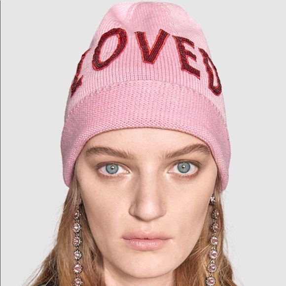 gucci loved beanie